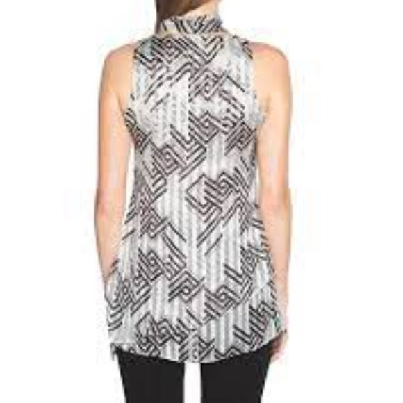 WHBM Shadow Stripe Tunic - Picture 2 of 9